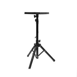 mesa-soporte-para-video-proyector-ordenador-portatil-phoenix-tipo-tripode-adjustable-en-altura-plegable-portatil-peso-ligero-altura-maxima-1-5-metros-acero-negro