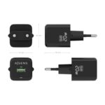 cargador-gan-aisens-20w-1xusb-c-pd3-0-qc4-0-1xusb-a-qc3-0-negro